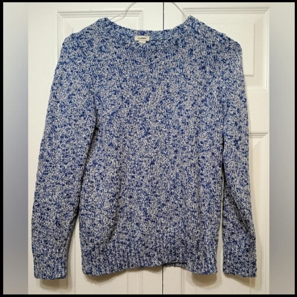 L.L. Bean Women's Sweater Blue Size Medium